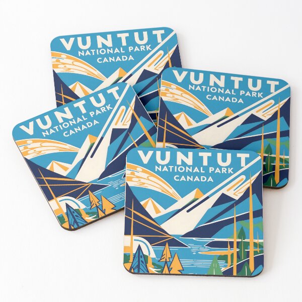 Item preview, Vuntut National Park Canada Vintage Travel Tourism  designed and sold by TravelersGems.