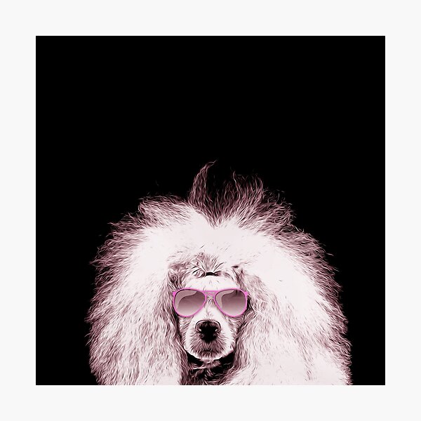 Item preview, Poodle Dog Digital Art designed and sold by k9printart.