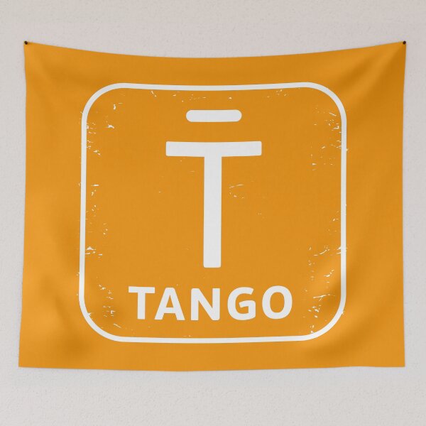 Item preview, NATO phonetic alphabet - Letter T + Morse Code designed and sold by studio838.