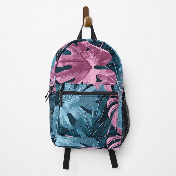 Item preview, Pink and Teal tropical leaves designed and sold by NikkofTime.