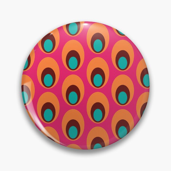 Item preview, Retro 60s 70s Mid Mod Geometric Pattern designed and sold by tonymagnerart.
