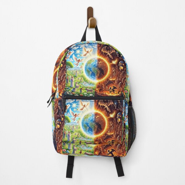 Item preview, Earthly Paradise vs Infernal Chaos: The Duality of Good and Evil designed and sold by Meta2Physical.