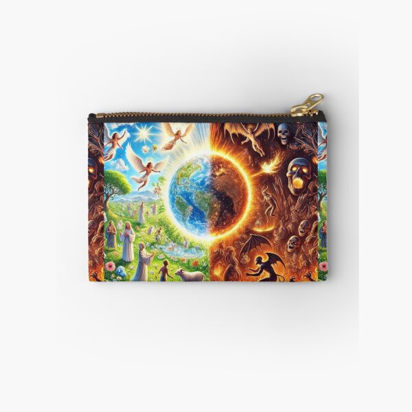 Item preview, Earthly Paradise vs Infernal Chaos: The Duality of Good and Evil designed and sold by Meta2Physical.