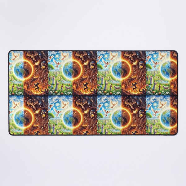 Item preview, Earthly Paradise vs Infernal Chaos: The Duality of Good and Evil designed and sold by Meta2Physical.