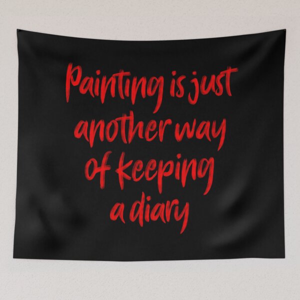Item preview, Painting is just another way of keeping a diary. v.3 designed and sold by x1brett.
