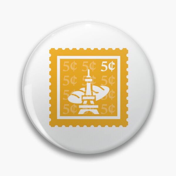 Item preview, French | Yellow Gold & White Stamps | College France Language Major | Foreign Relations Graduate School Class | International Translator Job | University Degree Minor | StampHeed 004 designed and sold by StampHeed.