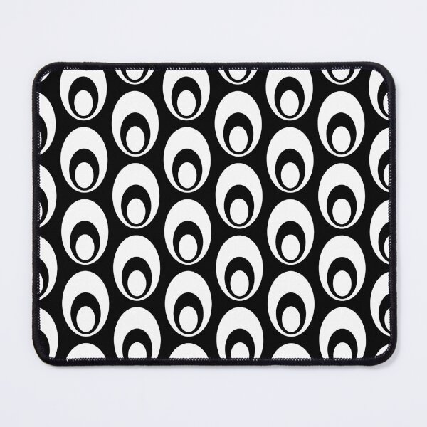 Item preview, Retro 60s 70s Mid Mod Geometric Pattern Black & White designed and sold by tonymagnerart.