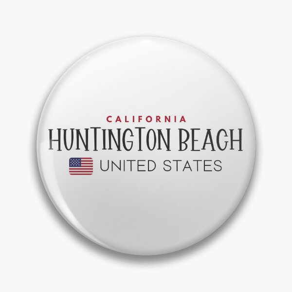Item preview, Huntington Beach - California - US  designed and sold by StudioRedKoala.