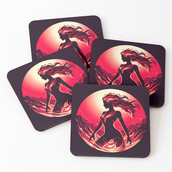 Item preview, Lava Fire Woman, Ai Generated Art  designed and sold by ACC .