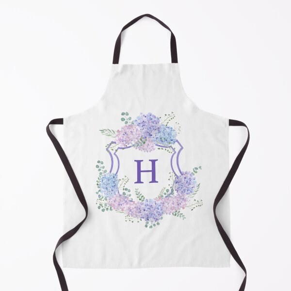 Item preview, Copy of purple blue pink hydrangea alphabet letter H arts  designed and sold by SelenePaintings .