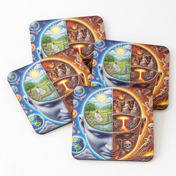 Item preview, Dual Faces of Humanity: Heaven and Hell Within designed and sold by Meta2Physical.