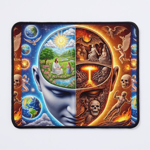 Item preview, Dual Faces of Humanity: Heaven and Hell Within designed and sold by Meta2Physical.