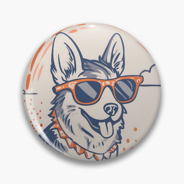Item preview, Corgi Catching Waves designed and sold by Artepilo.