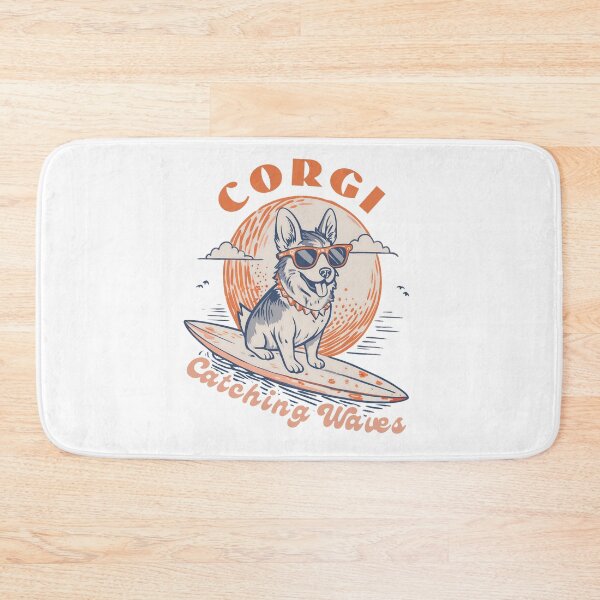 Item preview, Corgi Catching Waves designed and sold by Artepilo.