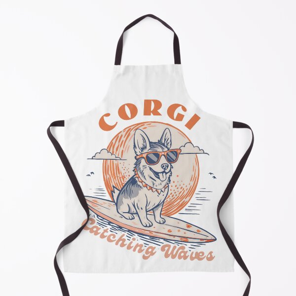Item preview, Corgi Catching Waves designed and sold by Artepilo.