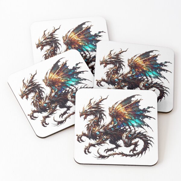 Item preview, Jewelled Dragon designed and sold by Vibranta Studio.