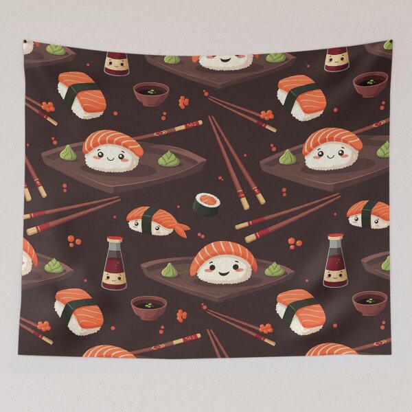 Item preview, Sushi and Chopsticks designed and sold by MySignatureItems.