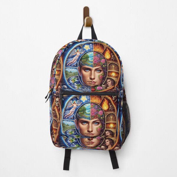 Item preview, The Faces of Duality: Heaven, Hell, Love, and Hate designed and sold by Meta2Physical.