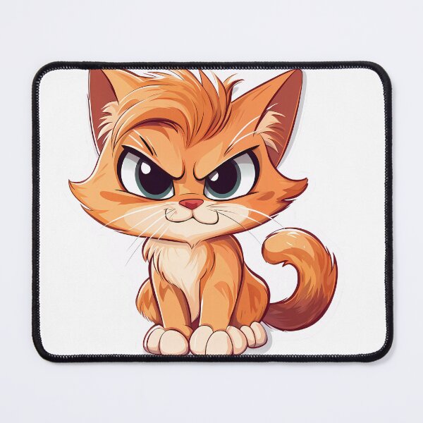 Item preview, Angry Red Cat designed and sold by VictoriaReznik.