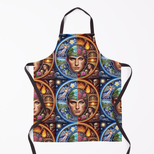 Item preview, The Faces of Duality: Heaven, Hell, Love, and Hate designed and sold by Meta2Physical.