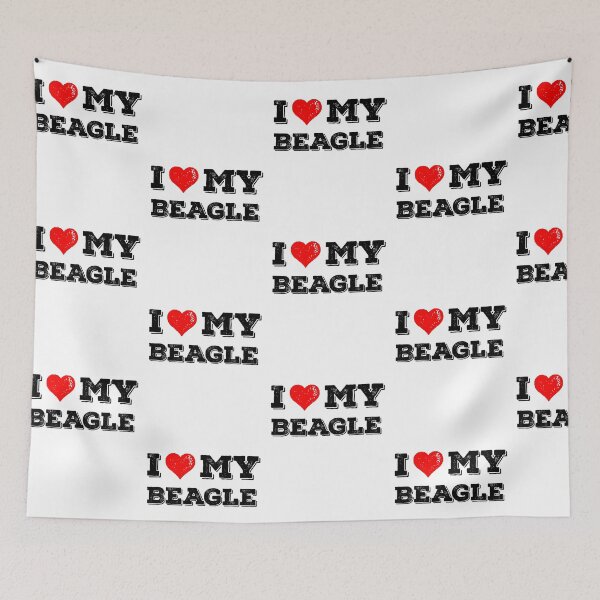 Artikelvorschau, Ich liebe meinen Beagle Southern Country Heart Hund Geschenk entworfen und verkauft von Guarddogdrive.