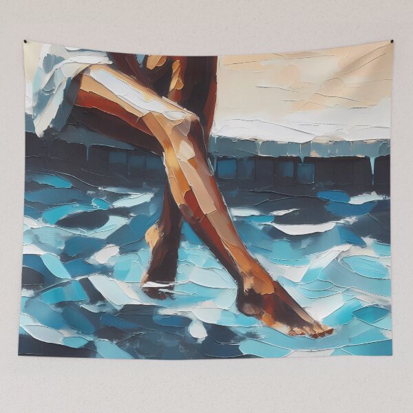 Item preview, Toes In Water designed and sold by Visual Nomad Club.