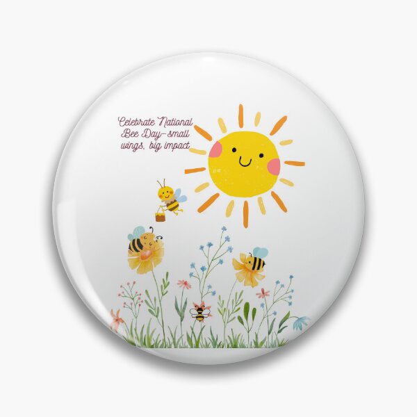 Item preview, National Bee Day designed and sold by LissaH43.