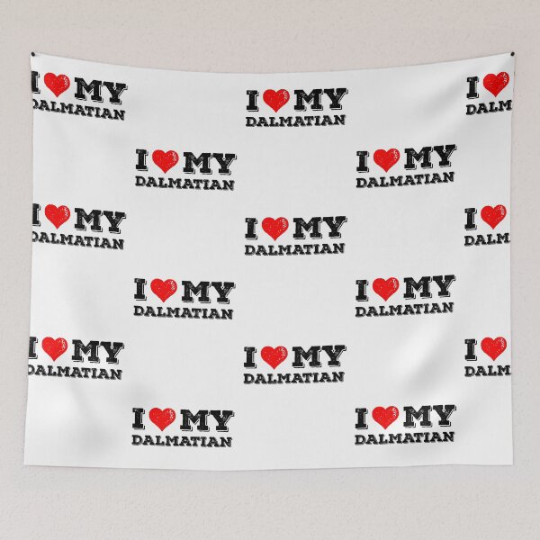 Item preview, I Love My Dalmatian Southern Country Heart Dog Gift designed and sold by Guarddogdrive.