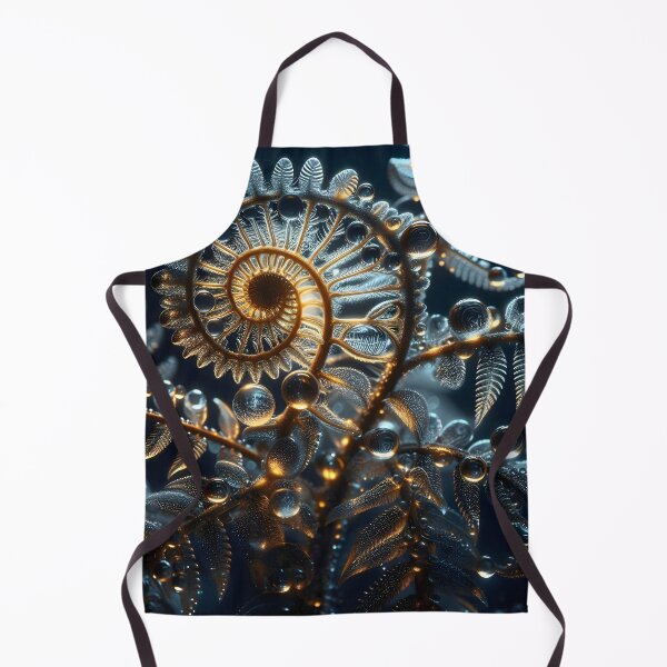 Item preview, Fern spirals designed and sold by Vibranta Studio.