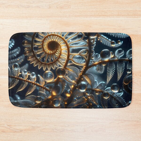 Item preview, Fern spirals designed and sold by Vibranta Studio.