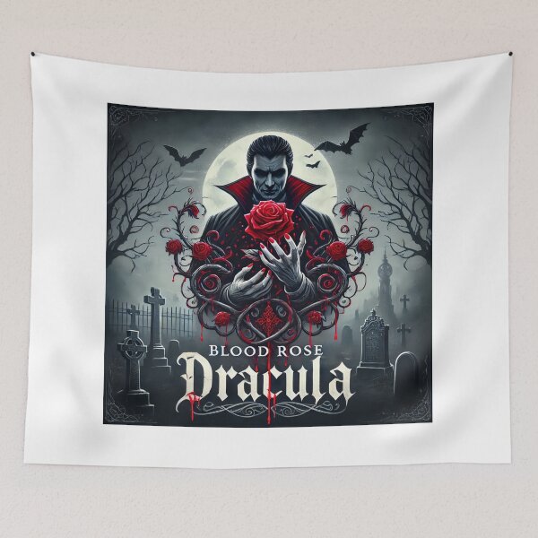 Item preview, Rose Dracula Gothic Vampire with Crimson Rose designed and sold by Pattamo1.