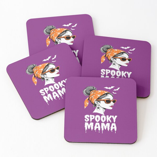 Item preview, Spooky Mama Halloween Retro Design designed and sold by InkredibleZ.