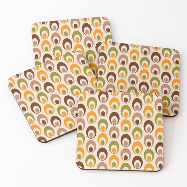 Item preview, Retro 60s 70s Mid Mod Geometric Pattern designed and sold by tonymagnerart.