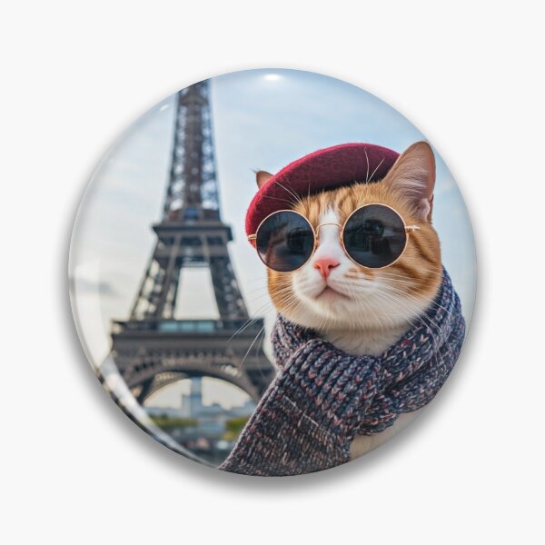 Item preview, La moda felina en París designed and sold by ZenOfAIarts.