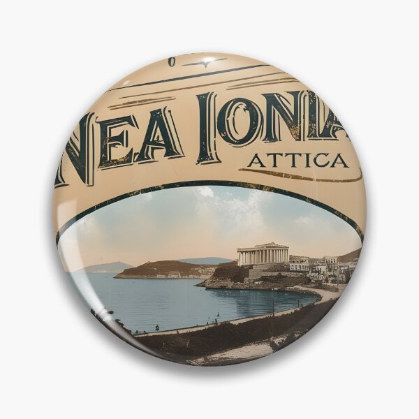 Item preview, Nea Ionia Attica Greece Postcard Vintage Retro Travel Vintage designed and sold by TravelPostcardGems.