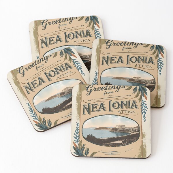 Item preview, Nea Ionia Attica Greece Postcard Vintage Retro Travel Vintage designed and sold by TravelPostcardGems.