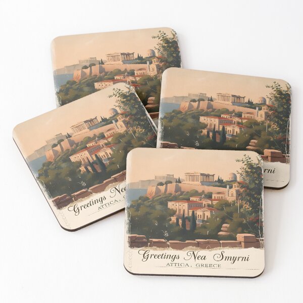 Item preview, Nea Smyrni Attica Greece Postcard Vintage Retro Travel Vintage designed and sold by TravelPostcardGems.