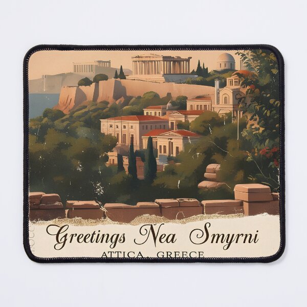 Item preview, Nea Smyrni Attica Greece Postcard Vintage Retro Travel Vintage designed and sold by TravelPostcardGems.