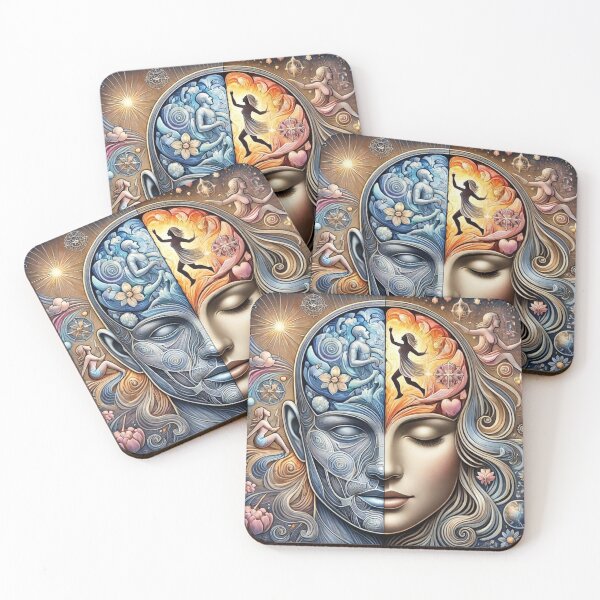 Item preview, The Mind’s Duality: Peace and Turmoil designed and sold by Meta2Physical.