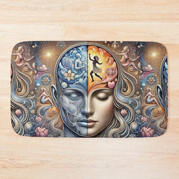 Item preview, The Mind’s Duality: Peace and Turmoil designed and sold by Meta2Physical.