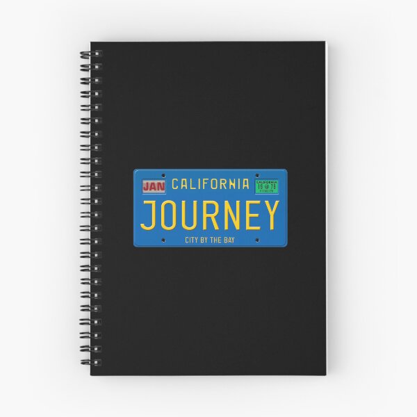 Item preview, License Plate - Journey designed and sold by retrozest.