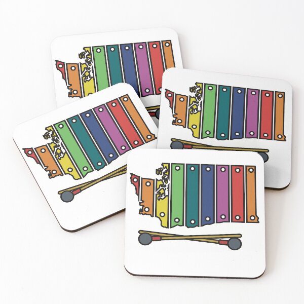Item preview, Rainbow Xylophone Washington  designed and sold by Katherine Reardon.