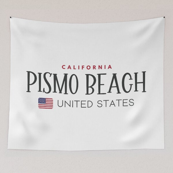 Item preview, Pismo Beach - California - US  designed and sold by StudioRedKoala.