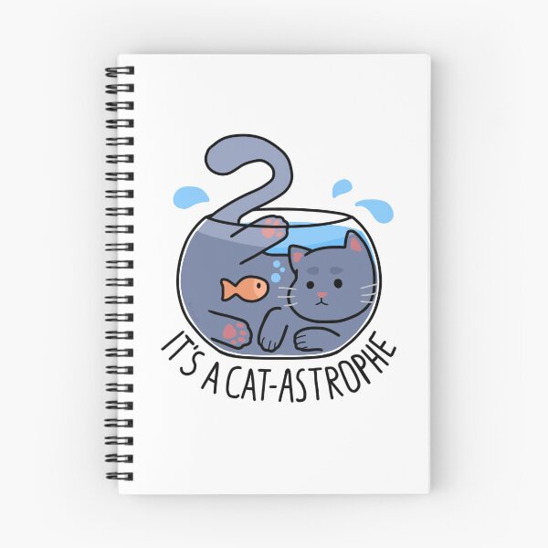 Item preview, It's a Cat-astrophe Silly Cat Sticker designed and sold by Rikeshi.