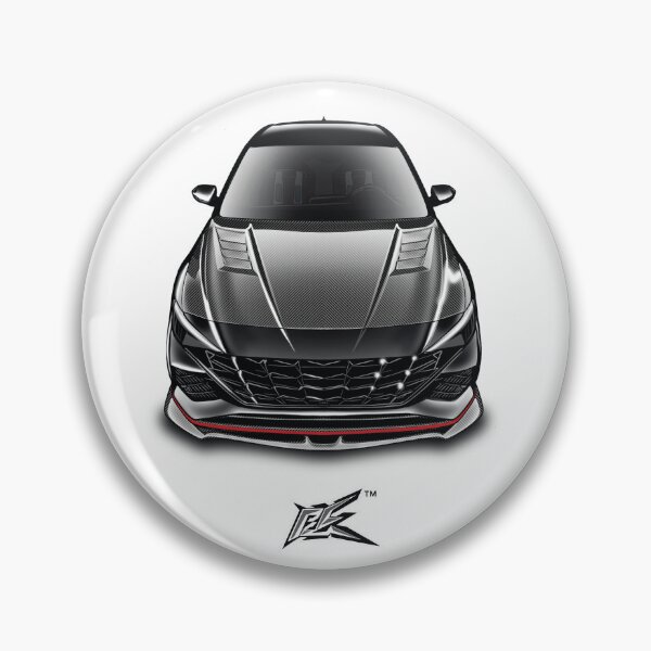 Item preview, hyundai elantra N black carbon hood  designed and sold by NaquashM.
