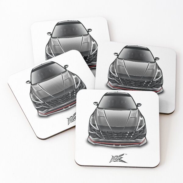 Item preview, hyundai elantra N black carbon hood  designed and sold by NaquashM.