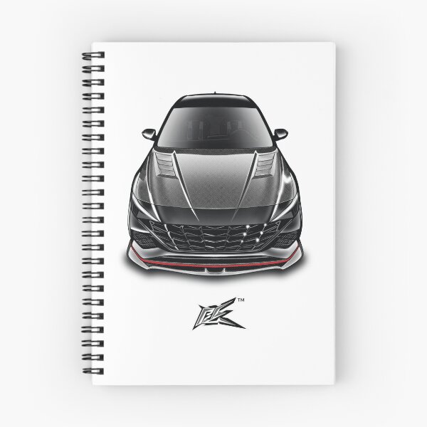 Item preview, hyundai elantra N black carbon hood  designed and sold by NaquashM.