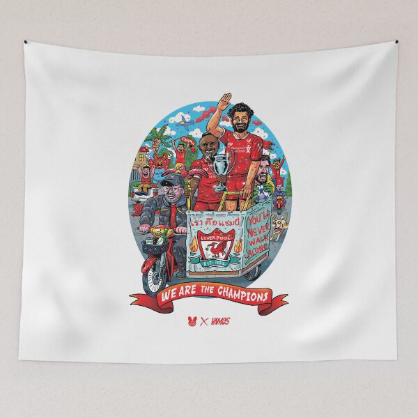 Item preview, We are Champion Football streetwear T-shirt designed and sold by Vamos Store.