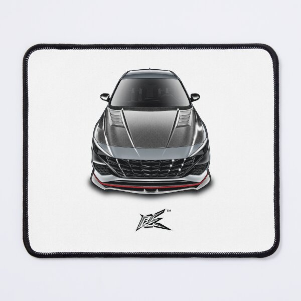 Item preview, hyundai elantra N gray carbon hood  designed and sold by NaquashM.