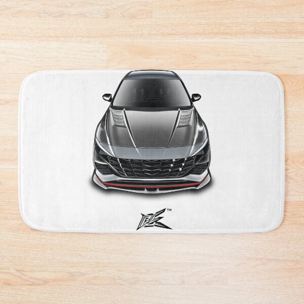 Item preview, hyundai elantra N gray carbon hood  designed and sold by NaquashM.